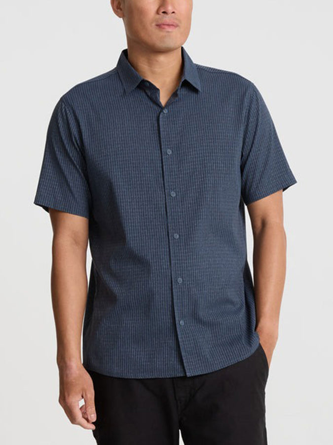 Roark Bless Up Short Sleeve Buttondown Shirt Spring 2026 | NAVY 2 (NV2)