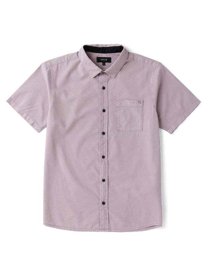Roark Made To Fade Short Sleeve Buttondown Shirt Spring 2026 | WASHED DUSTY LILAC (WDLL)