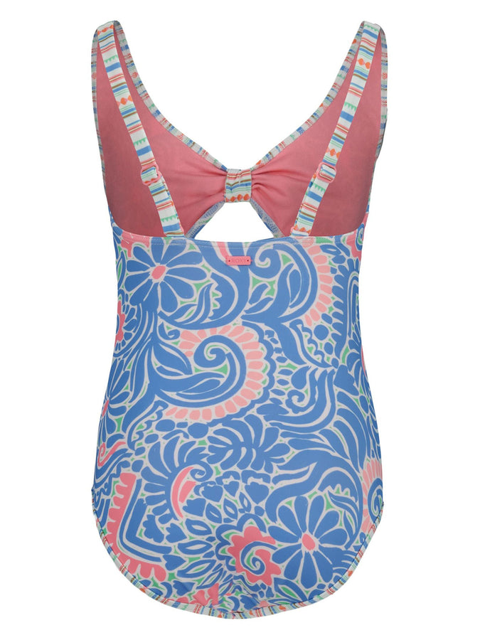 Roxy Cascais One Piece Swimsuit Summer 2026 | SILVER LAKE BLUE (415)