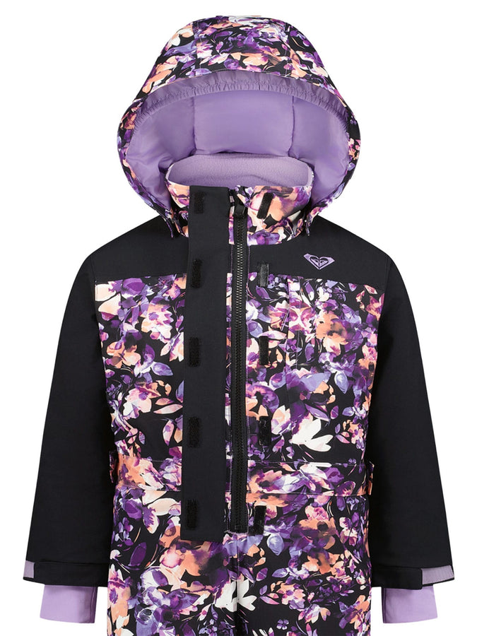 Roxy Backyard 2027 Insulated One Piece Kids 2-7 - BLACK (001)
