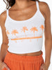 Roxy Five Palm Stripe Tank Top Spring 2026