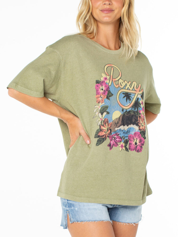 Roxy Surfin T-Shirt Summer 2026 | SAGE SURFIN (GSG)
