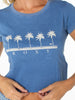 Roxy Five Palm Stripe T-Shirt Spring 2026