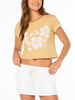 Roxy Plumerias And Hibiscus T-Shirt Spring 2026
