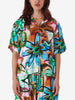 Obey Marker Drawn Flower Buttondown Shirt Spring 2024