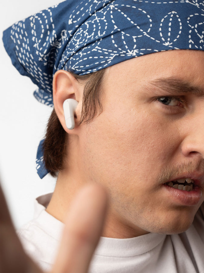 Skullcandy Rail Bone Earbuds | BONE