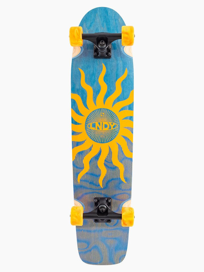 Landyachtz Rally Kitty Sun Jam 7.97 X 33.17 Complete Cruiser | BLUE