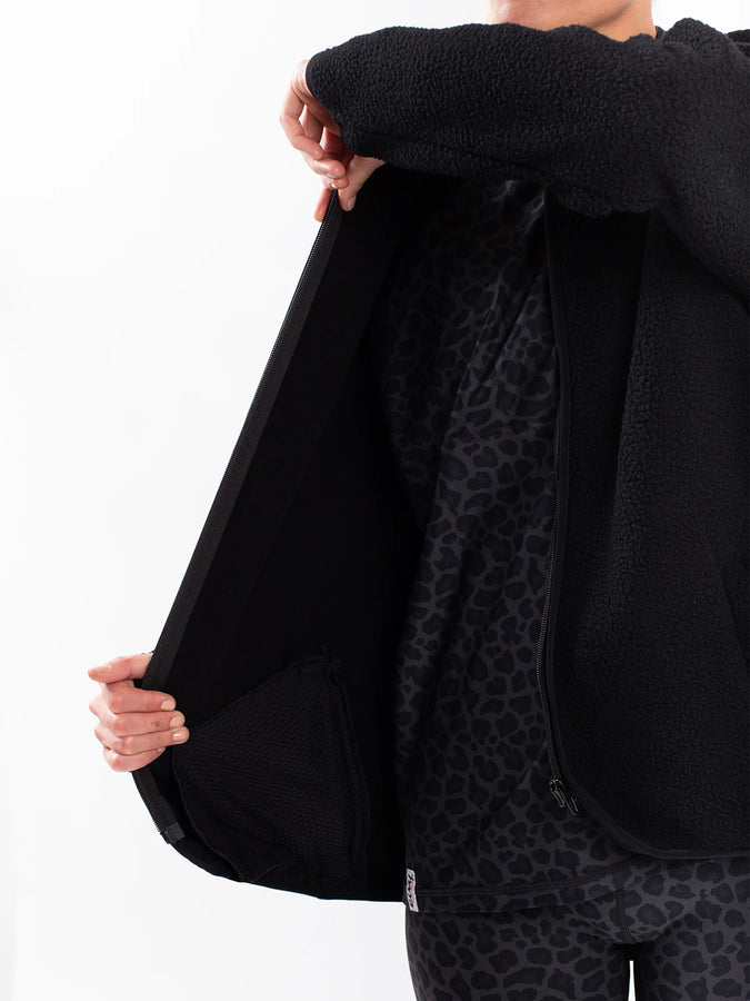 Eivy Redwood Sherpa Jacket | BLACK