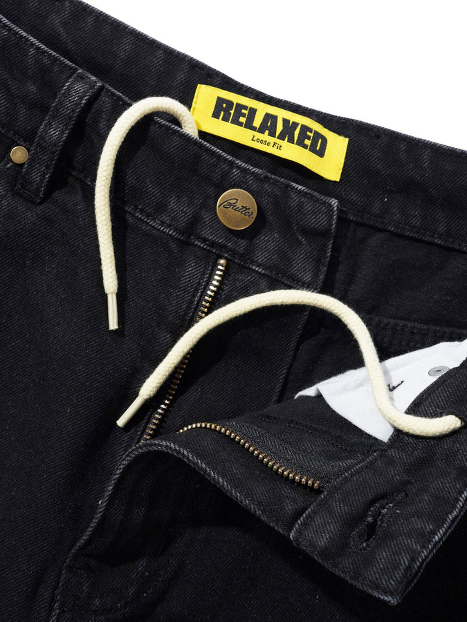 Butter Goods Relaxed Jeans Spring 2026 | FLAT BLACK