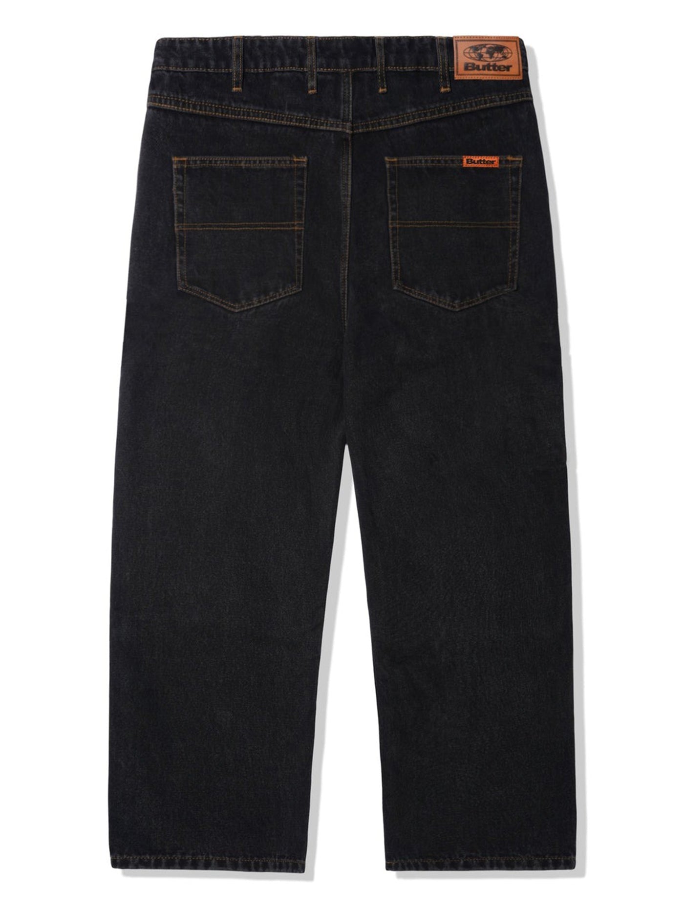 Butter Goods Relaxed Washed Black Jeans Spring 2024