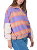 Notice The Reckless Retro Stripe Long Sleeve Polo Fall 2026