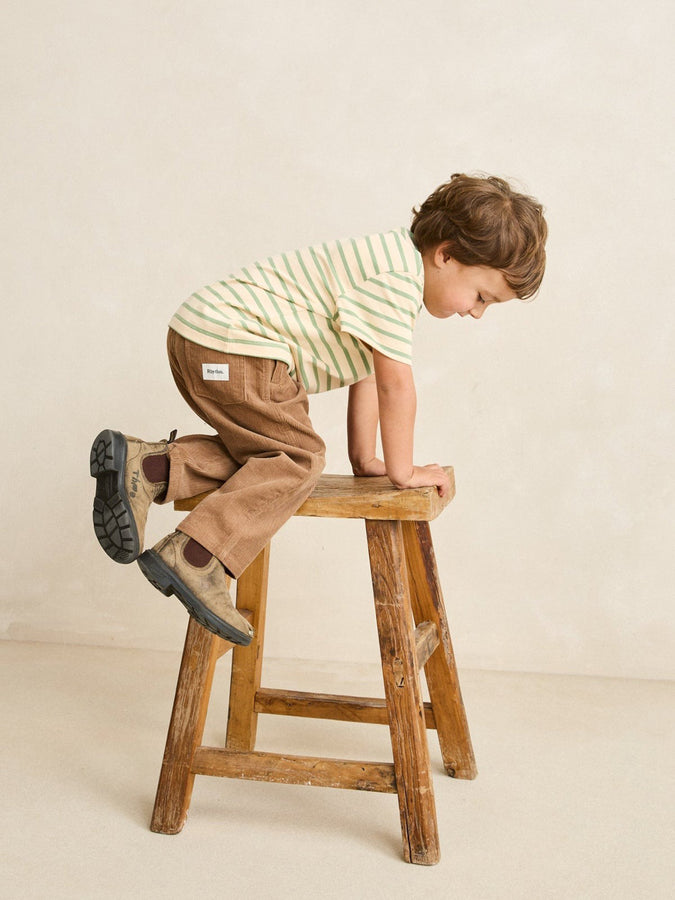 Rhythm Cord Pants (Boys 2-7) Holiday 2025 | TOBACCO