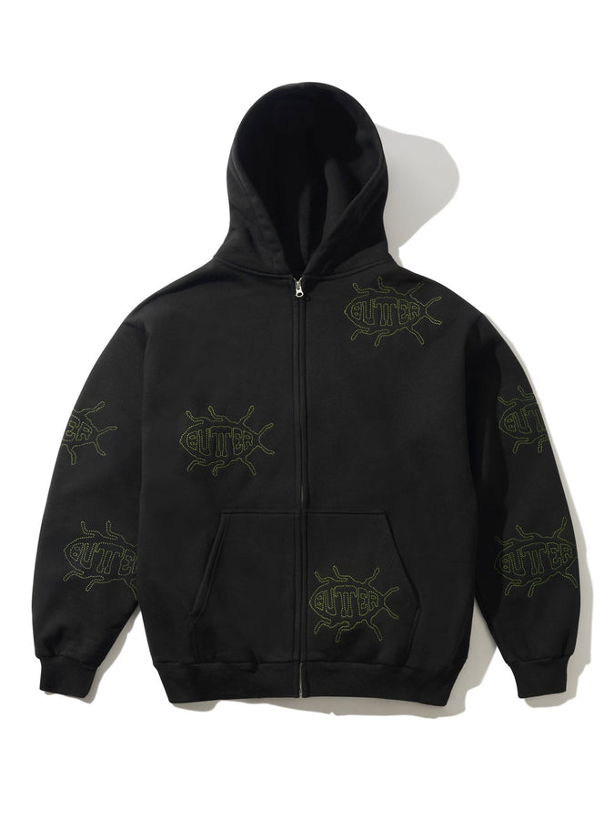 Butter Goods Roach Zip Hoodie Fall 2025 | BLACK