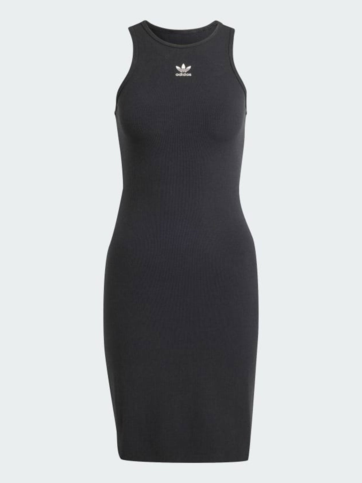 Adidas Trefoil Essential Rib Black Dress Spring 2025