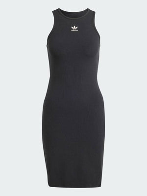 Adidas Trefoil Essential Rib Black Dress Spring 2025