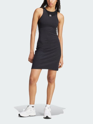 Adidas Trefoil Essential Rib Black Dress Spring 2025