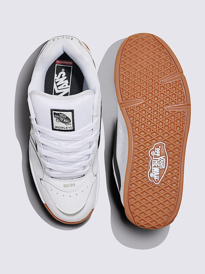 Vans Rowley XLT White/Black Shoes Fall 2025 | WHITE/BLACK (YB2)
