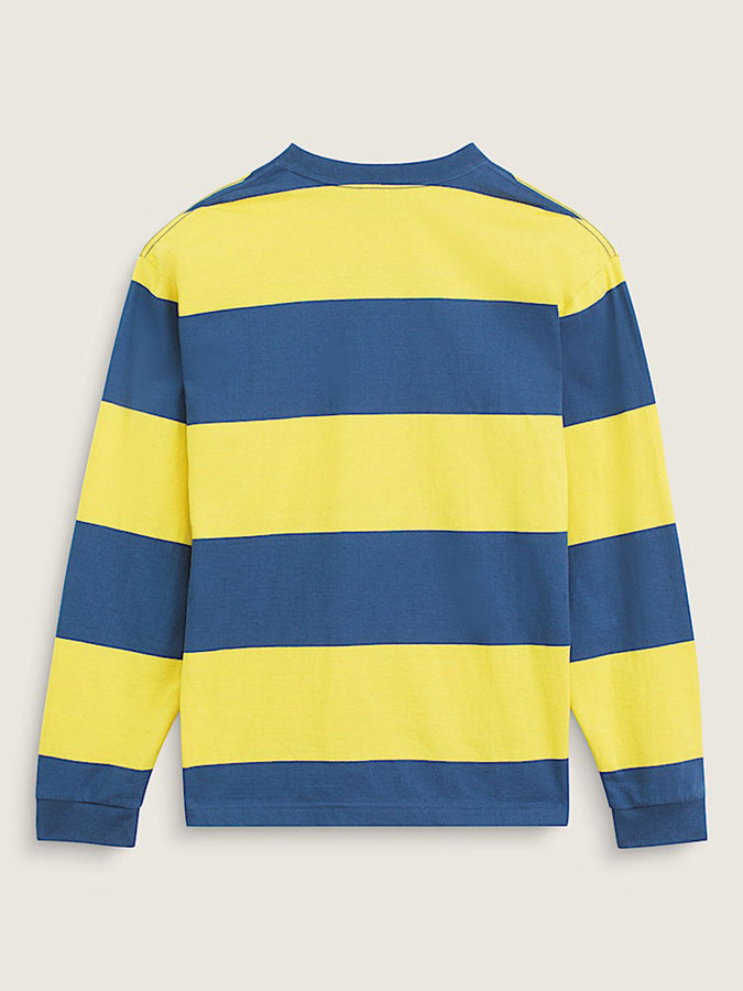 Vans Rugby Stripe Long Sleeve T-Shirt Fall 2026 | DUSTY GOLD (GRV)