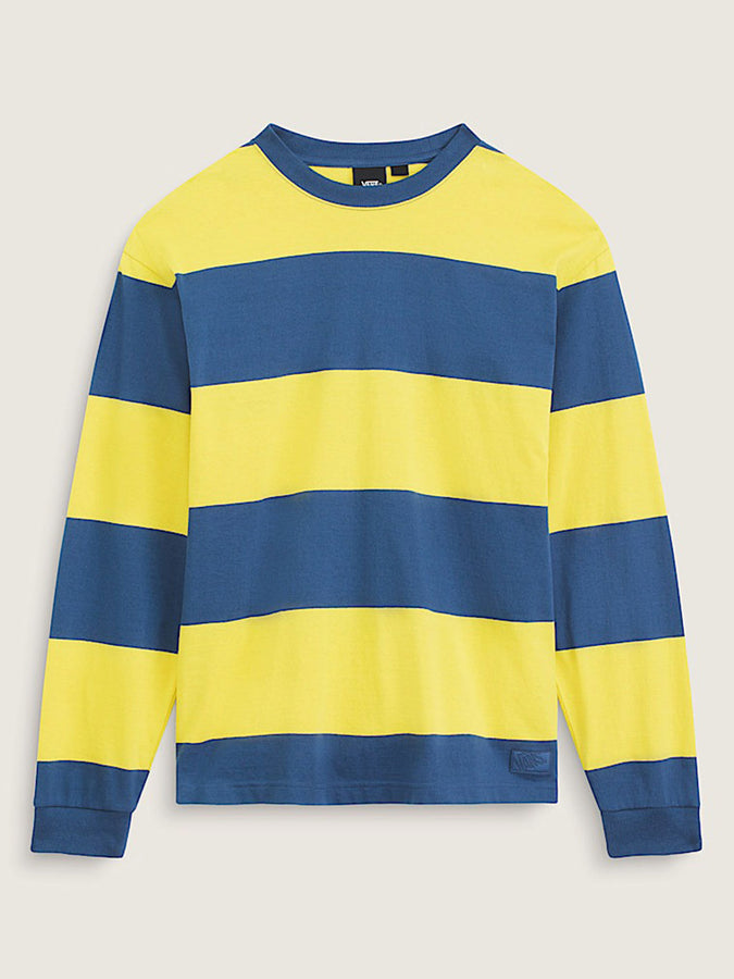 Vans Rugby Stripe Long Sleeve T-Shirt Fall 2026 | DUSTY GOLD (GRV)