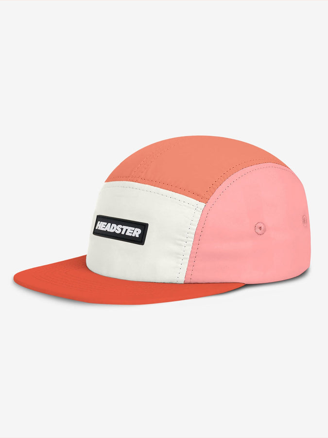 Headster Runner Nylon 5 Panel Coral Kiss Hat | CORAL KISS