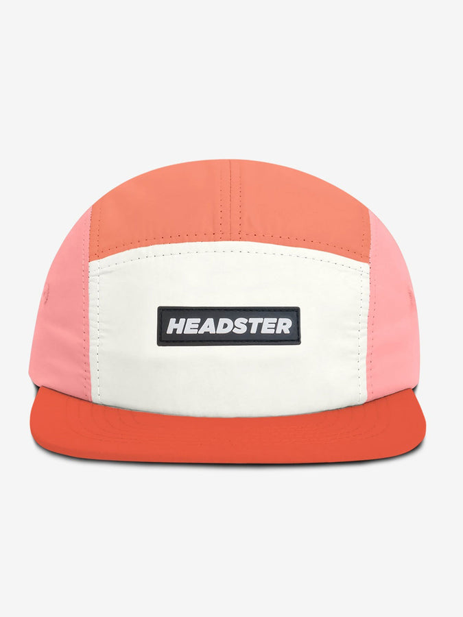 Headster Runner Nylon 5 Panel Coral Kiss Hat | CORAL KISS