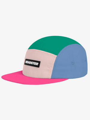 Headster Runner 5 Panel Fuchsia Hat