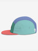 Headster Runner Nylon 5 Panel Coral Reef Hat