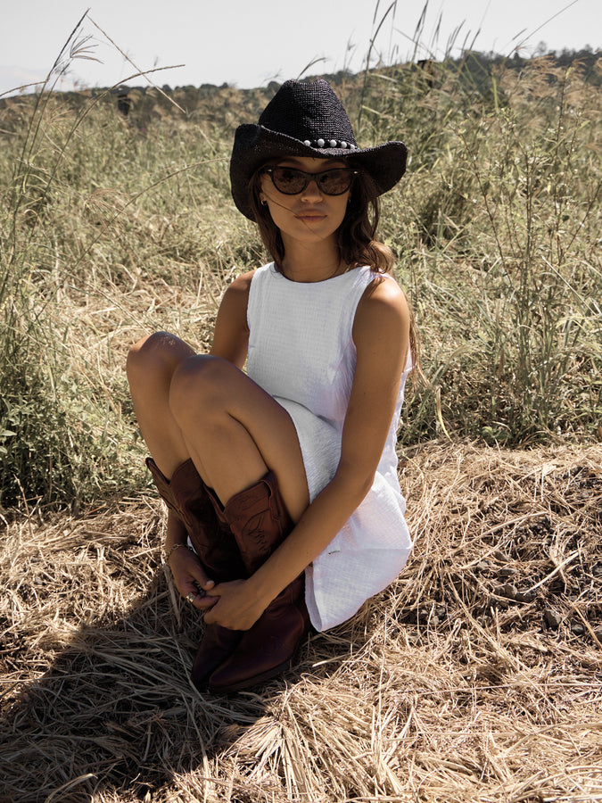 Afends June Dress Spring 2026 |WHITE