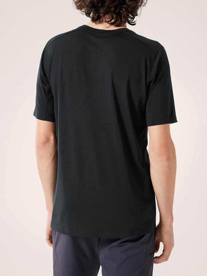 Arcteryx Ionia Merino Wool Logo T-Shirt Spring 2024 | BLACK
