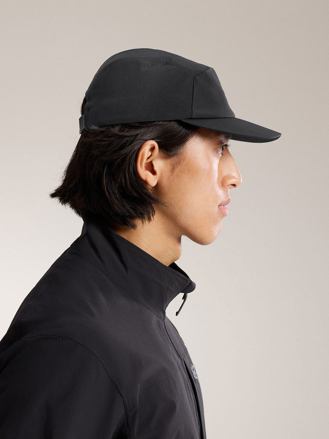 Arc'teryx Gamma 5 Panel Hat | BLACK/ARCTIC SILK