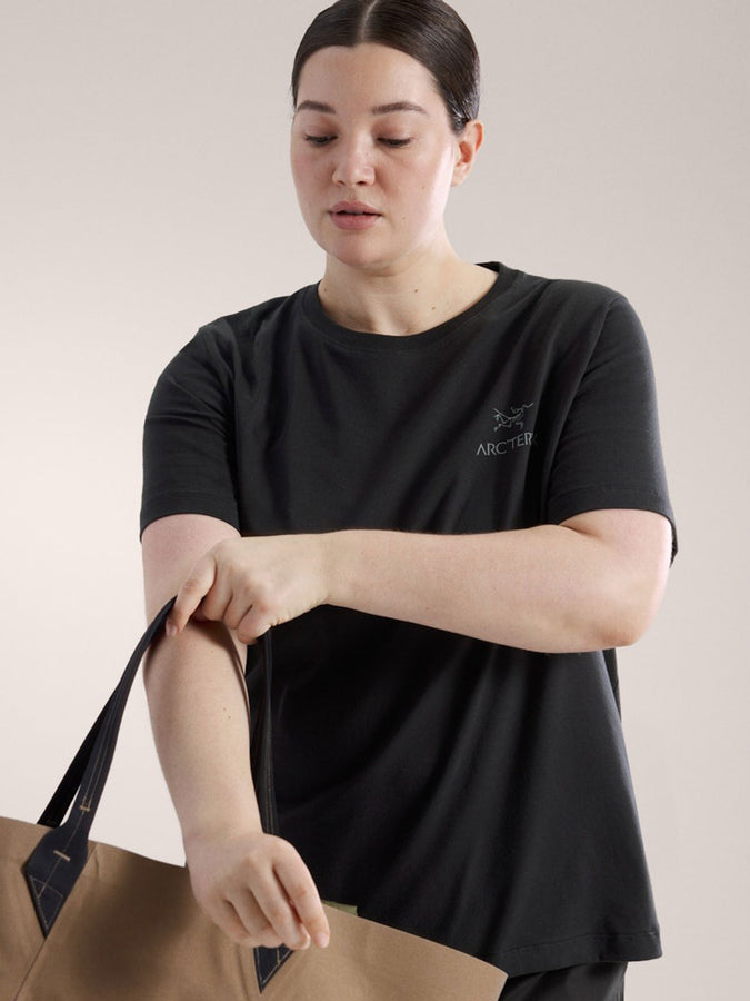Arcteryx Kragg Sl Cotton Emblem T-Shirt Spring 2026 | BLACK
