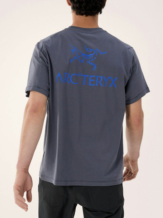 Arc'teryx Kragg SL Cotton Bird Word T-Shirt Spring 2026 | DARK STRATUS/FLUIDITY