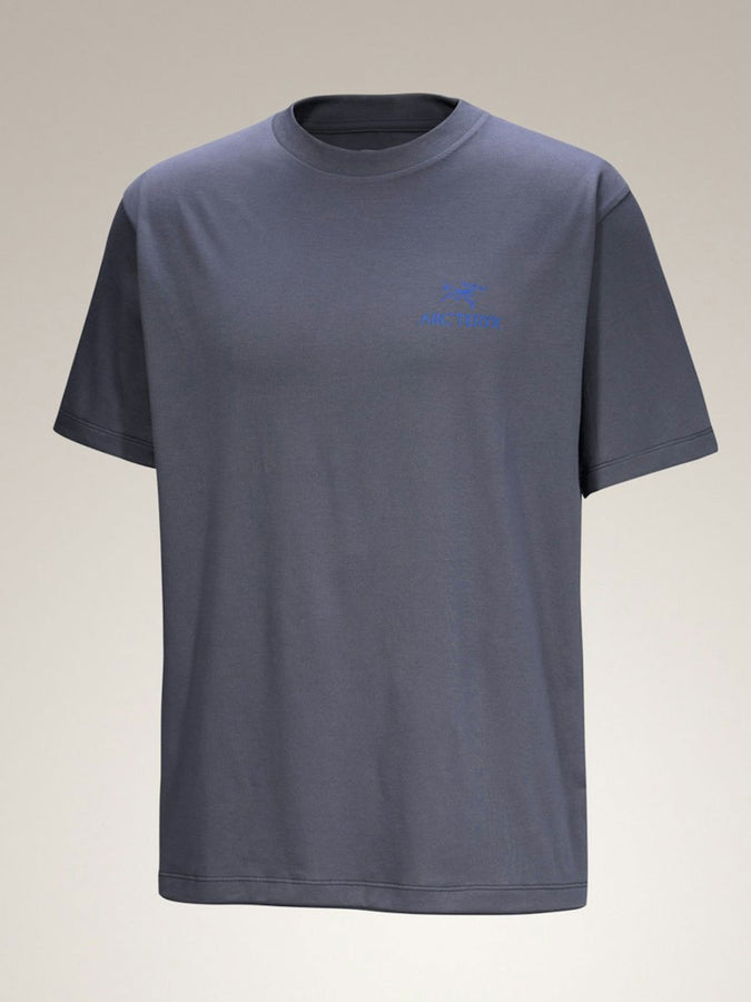 Arc'teryx Kragg SL Cotton Bird Word T-Shirt Spring 2026 | DARK STRATUS/FLUIDITY