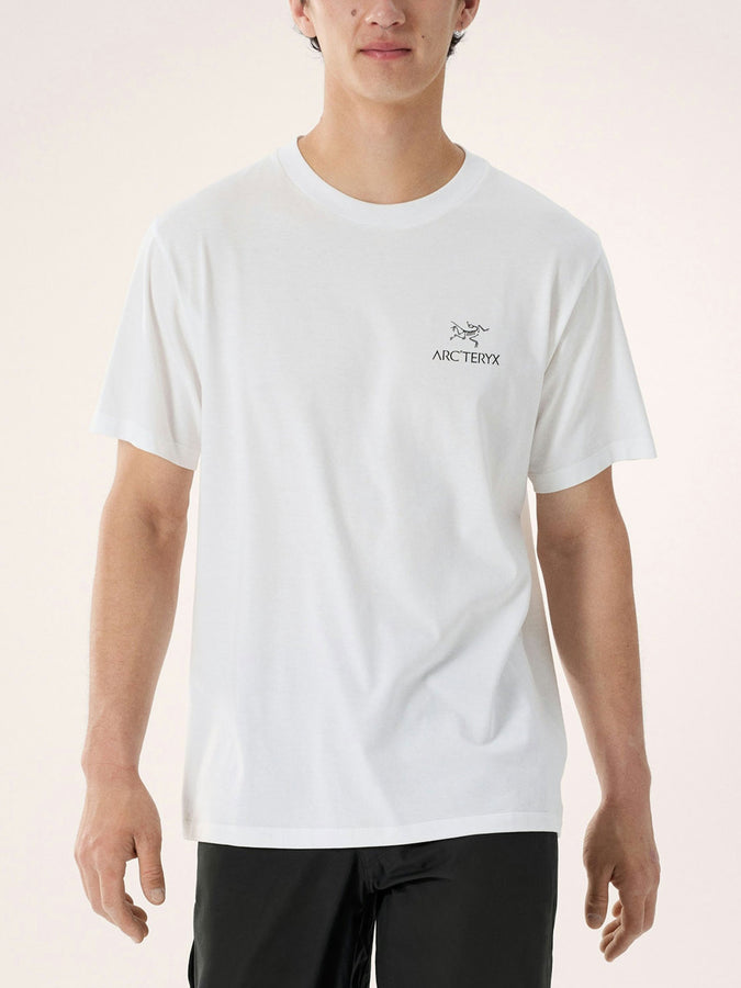 Arc'teryx Kragg SL Bird Word T-Shirt Summer 2026 | WHITE LIGHT/BLACK