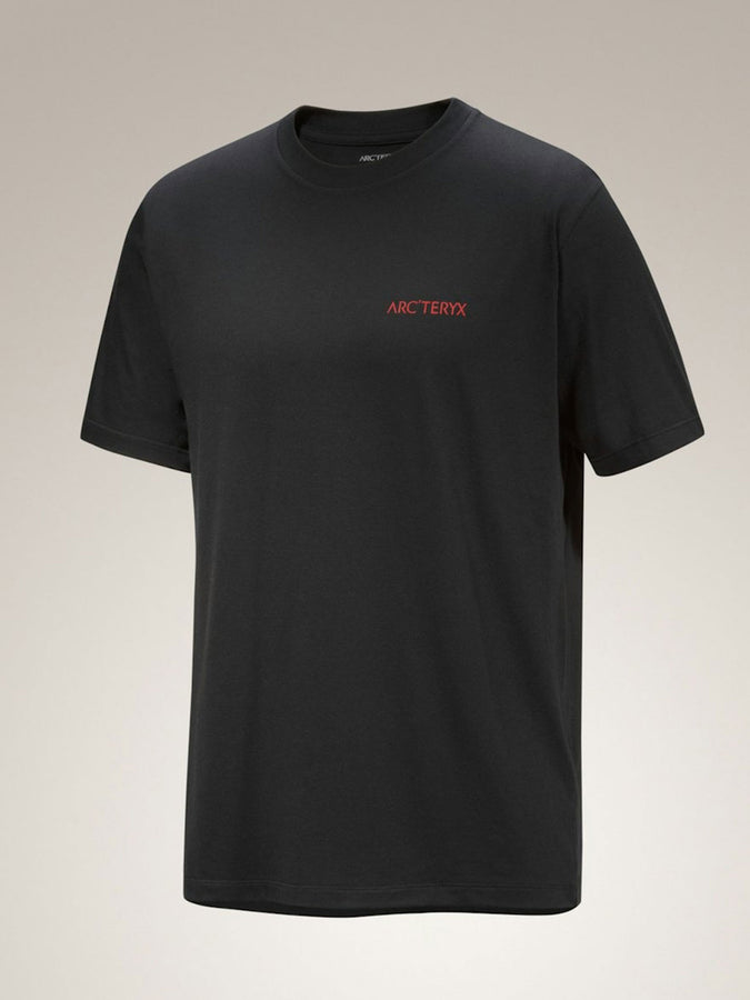 Arc'teryx Kragg SL Cotton Blurred Bird T-Shirt Summer 2026 | BLACK/DYNASTY