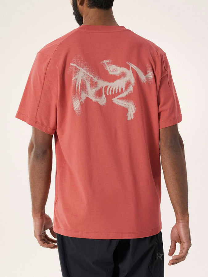 Arc'teryx Kragg SL Cotton Blurred Bird T-Shirt Summer 2026 | STONE RED
