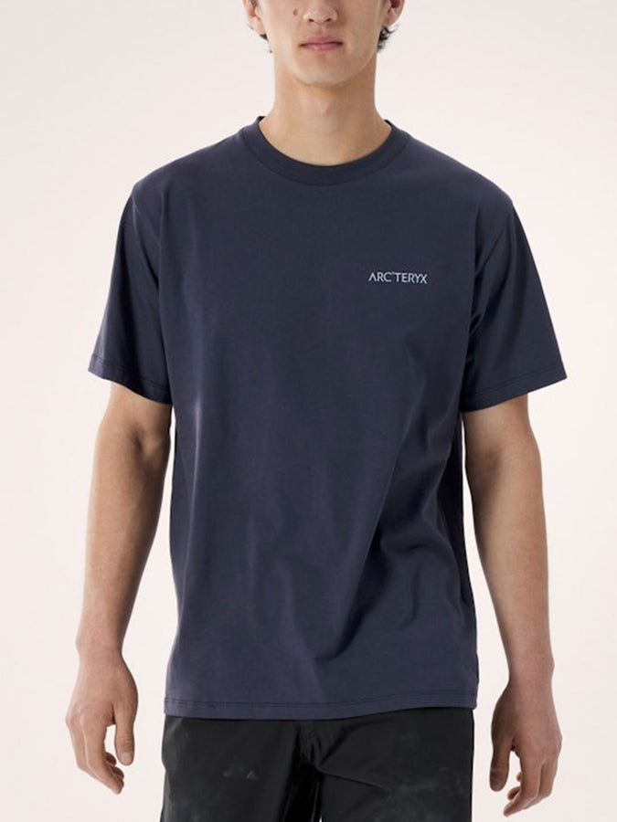 Arc'teryx Kragg SL Cotton Blurred Bird T-Shirt Summer 2026 | BLACK SAPPHIRE