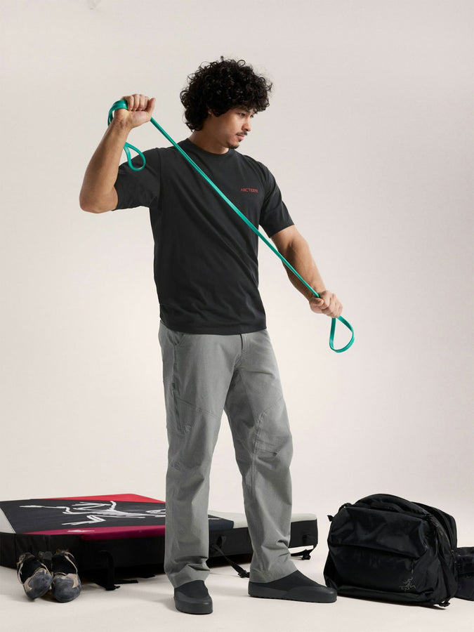 Arc'teryx Kragg SL Cotton Blurred Bird T-Shirt Summer 2026 | BLACK/DYNASTY