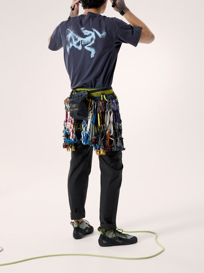 Arc'teryx Kragg SL Cotton Blurred Bird T-Shirt Summer 2026 | BLACK SAPPHIRE