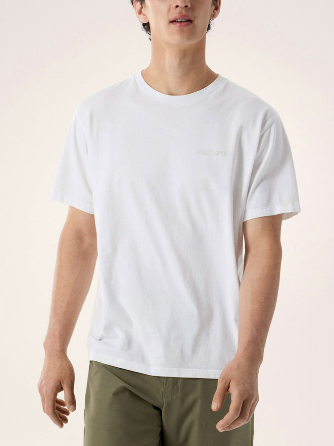 Arc'teryx Kragg SL Cotton Blurred Bird T-Shirt Summer 2026 | WHITE LIGHT/ATMOS