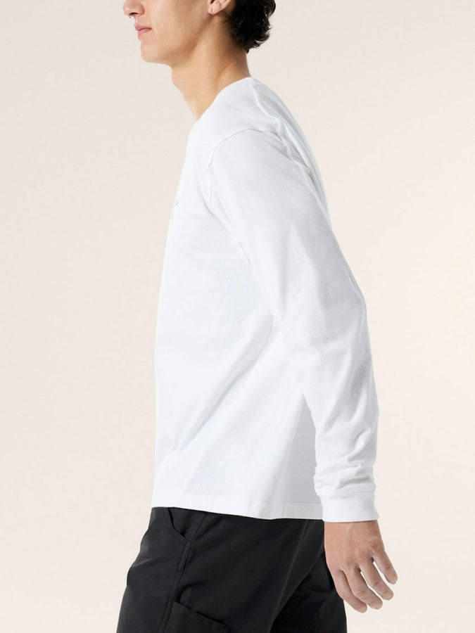 Arc'teryx Kragg Cotton Long Sleeve t-Shirt Summer 2026 | WHITE LIGHT/BLACK