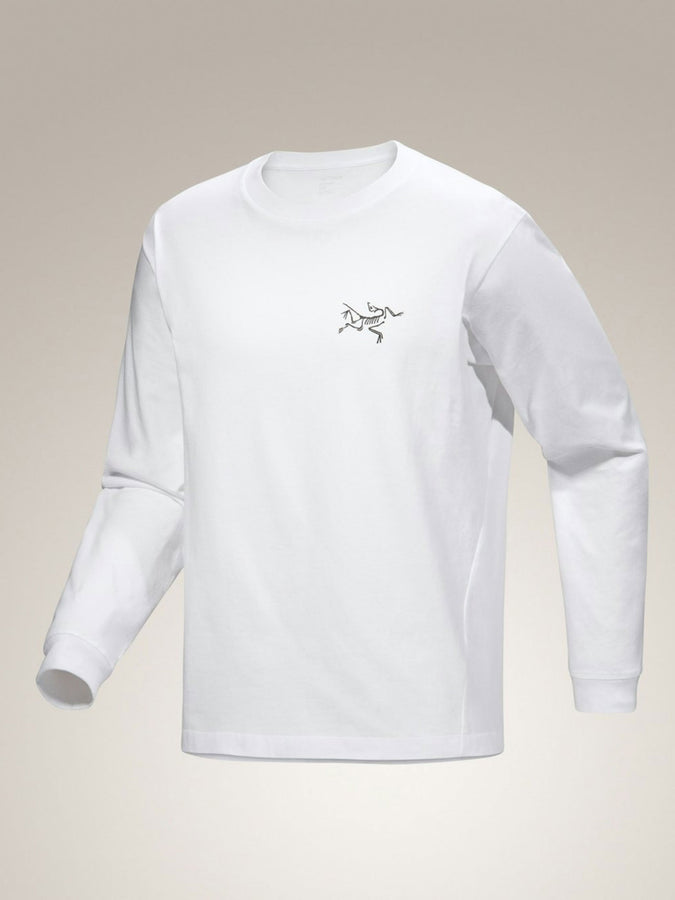 Arc'teryx Kragg Cotton Long Sleeve t-Shirt Summer 2026 | WHITE LIGHT/BLACK