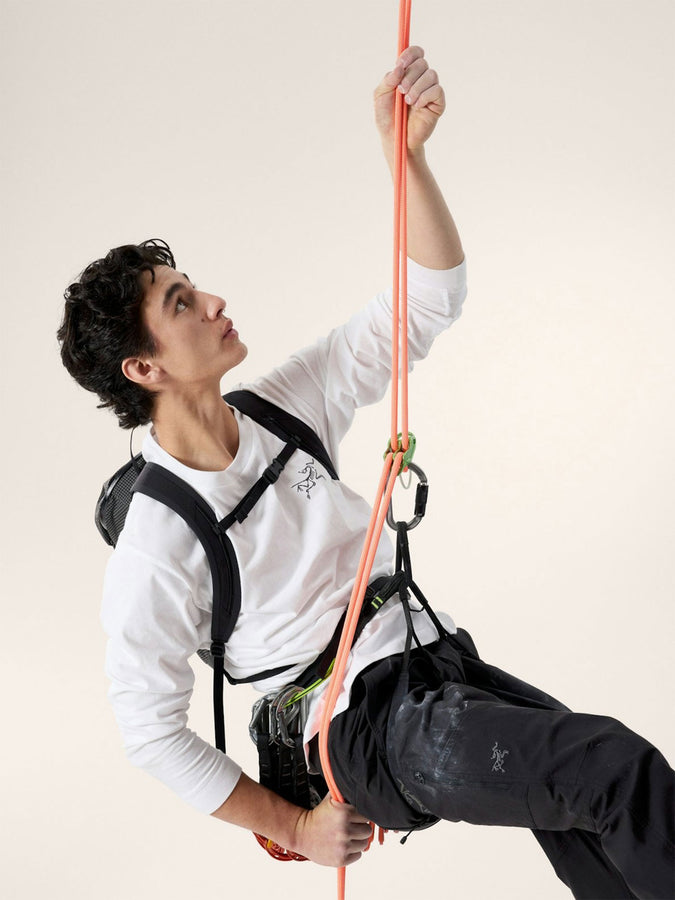 Arc'teryx Kragg Cotton Long Sleeve t-Shirt Summer 2026 | WHITE LIGHT/BLACK