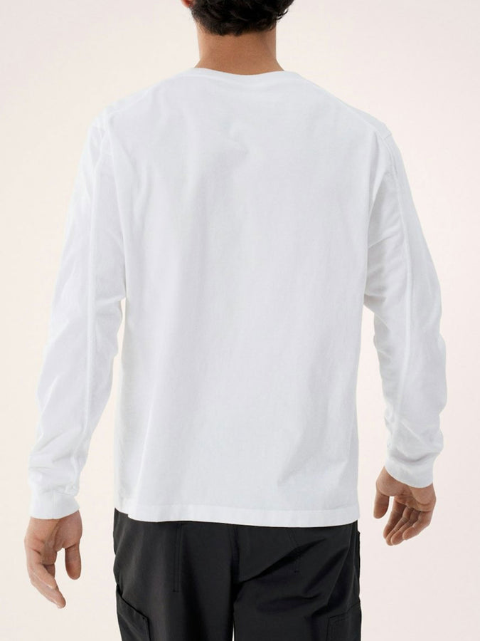 Arc'teryx Kragg Cotton Long Sleeve t-Shirt Summer 2026 | WHITE LIGHT/BLACK
