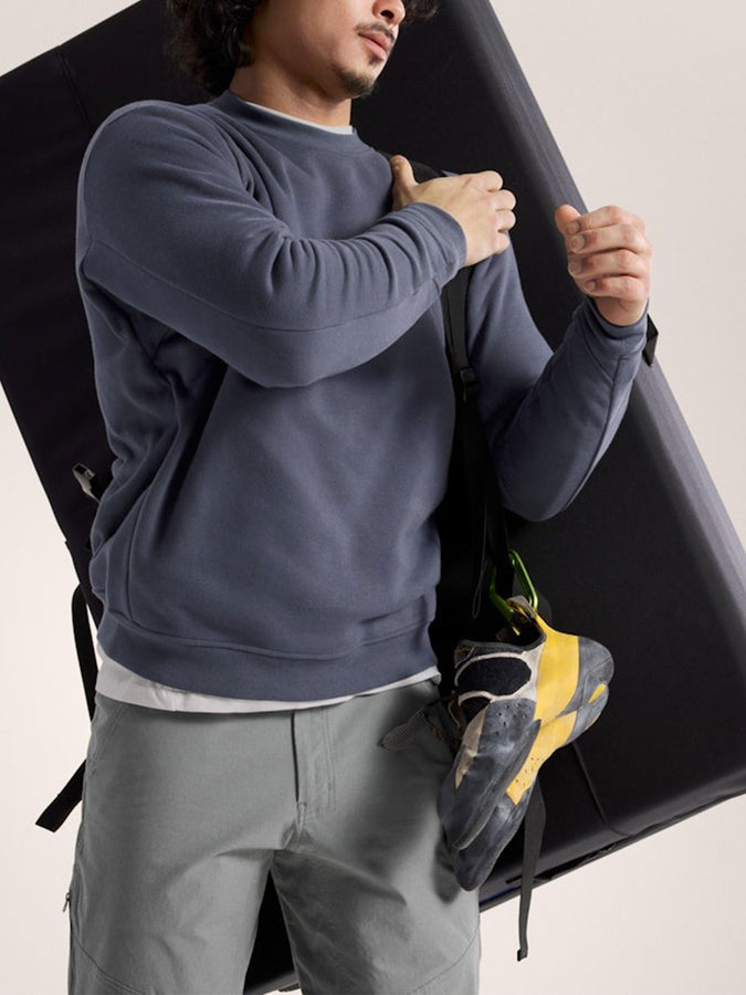 Arc'teryx Emblem Crewneck Sweatshirt Summer 2026 | DARK STRATUS