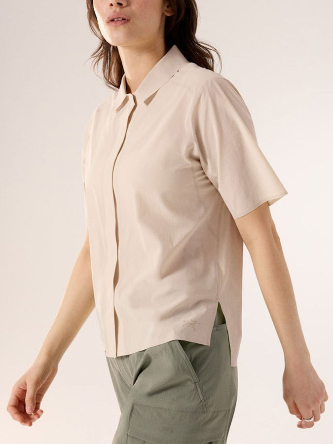 Arc'teryx Olia Short Sleeve Buttondown Shirt Summer 2026 | SEA SALT