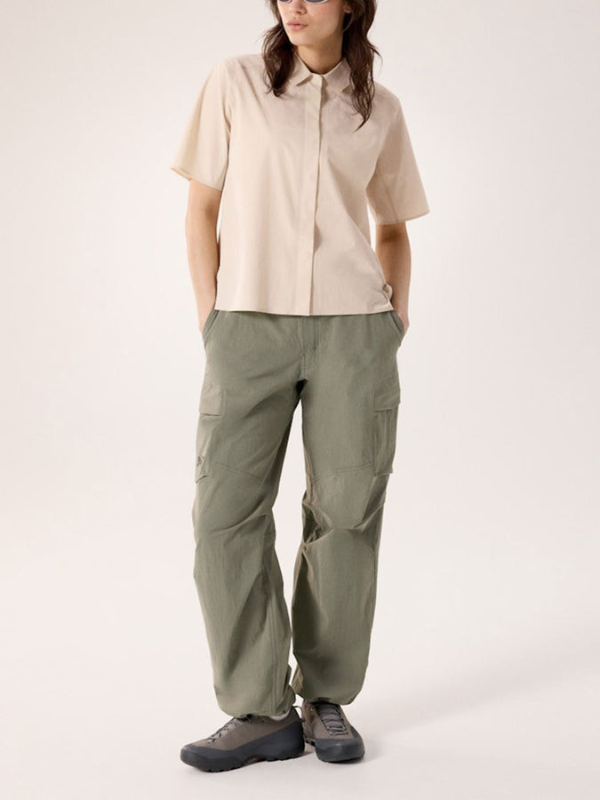 Arc'teryx Olia Short Sleeve Buttondown Shirt Summer 2026 | SEA SALT