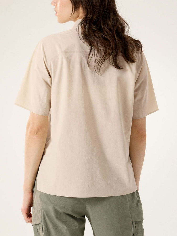 Arc'teryx Olia Short Sleeve Buttondown Shirt Summer 2026 | SEA SALT