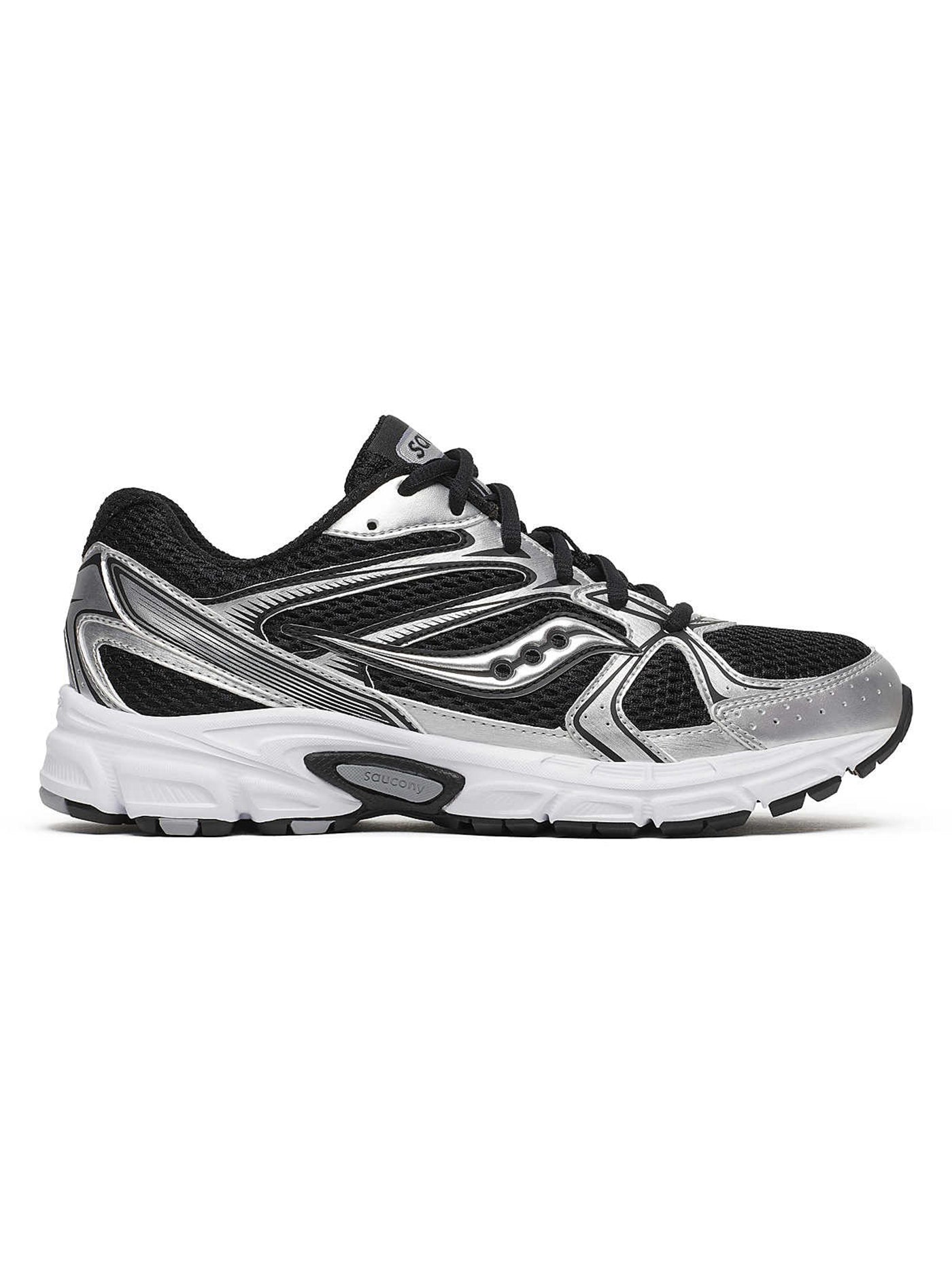 Saucony Ride Millenium Black/Silver Shoes Spring 2025