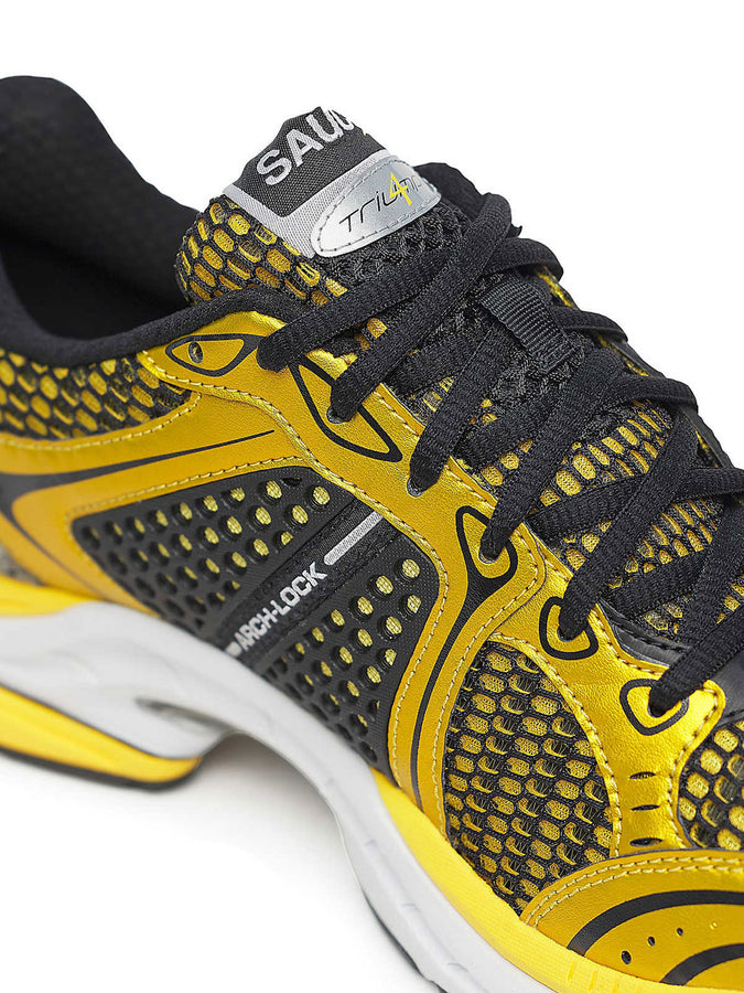 Saucony Progrid Triumph 4 Lemon Chrome Shoes Fall 2025 | LEMON CHROME